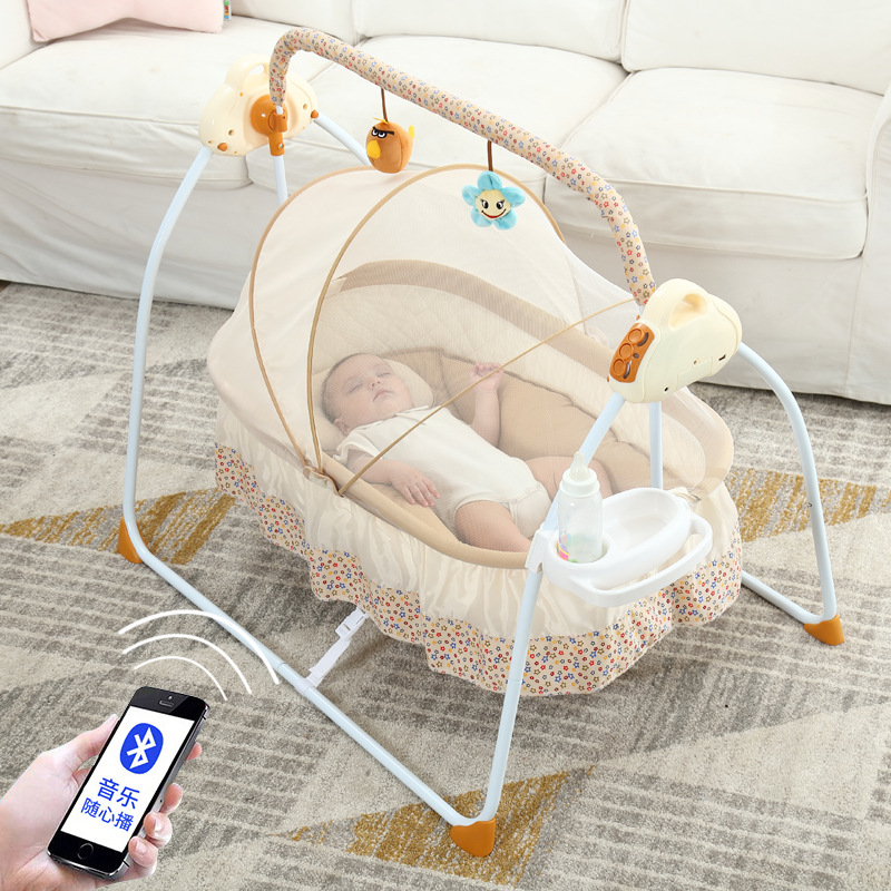 Baby Nursery Hamper - Akıllı elektrikli bebek beşik yatak elektrikli