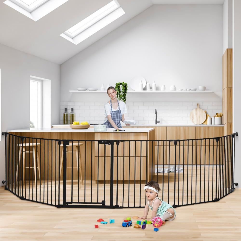 Baby Gate Extra Wide - 150 inç Ekstra Geniş Bebek Kapısı