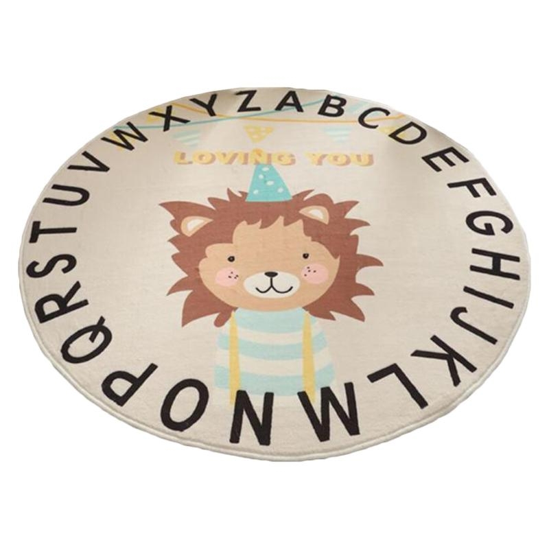 Baby Nursery Mat - Y4UD Karikatür Hayvan Baskı Bebek oyun