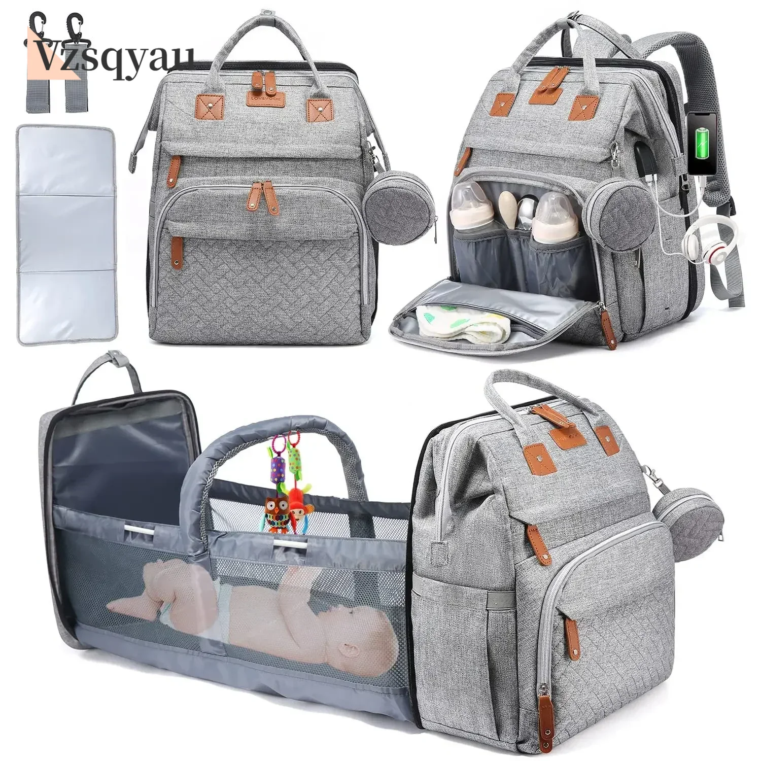 Baby Nursery Hamper - Yeni Bebek Bezi Değiştirme Çantaları Değiştirme