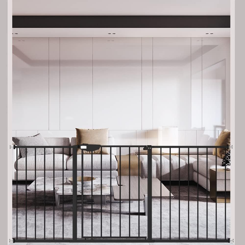 Baby Gate Extra Wide - Üçlü Kilitli Bebek Kapısı veya Merdiven