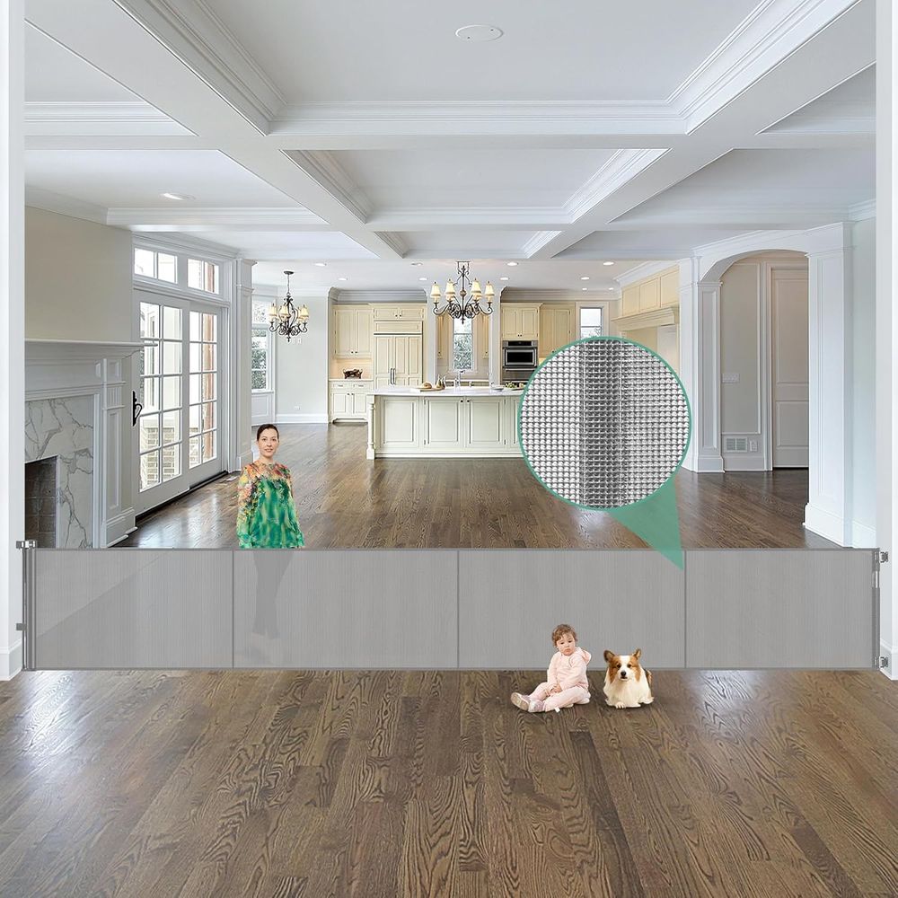 Baby Gate Extra Wide - Güçlendirilmiş 195 İnç Ekstra Geniş Bebek