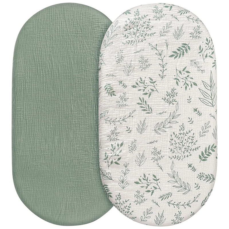 Baby Nursery Hamper - Muslin Beşik Çarşafları Bebek Kız Erkek