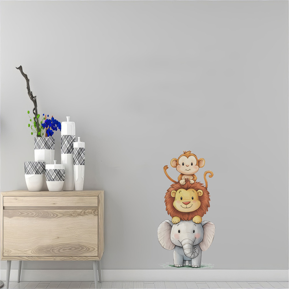 Sevimli Orman Hayvanları Duvar - Baby Nursery Wallpaper incelemesi ve fiyatı