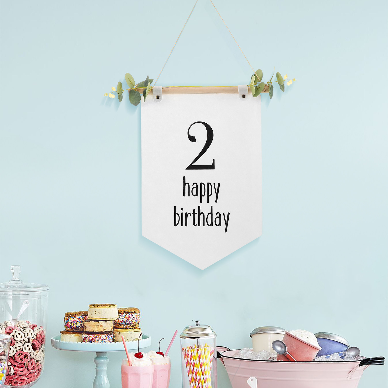 Keçe Doğum Günü Afişi Bebek Du - Baby Nursery Themes Girl incelemesi ve fiyatı
