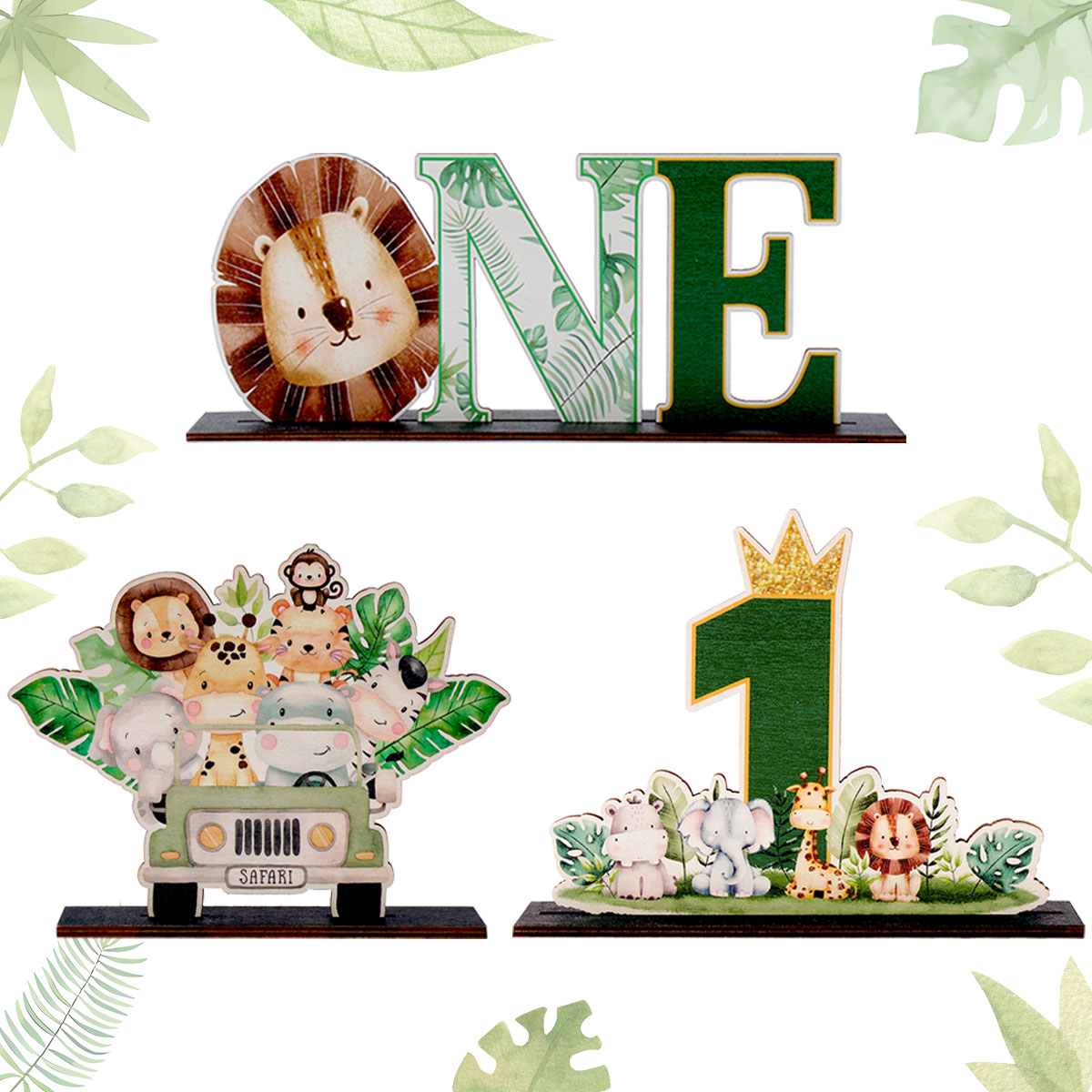 Orman hayvan anahtarlıklar Saf - Baby Nursery Jungle Theme incelemesi ve fiyatı