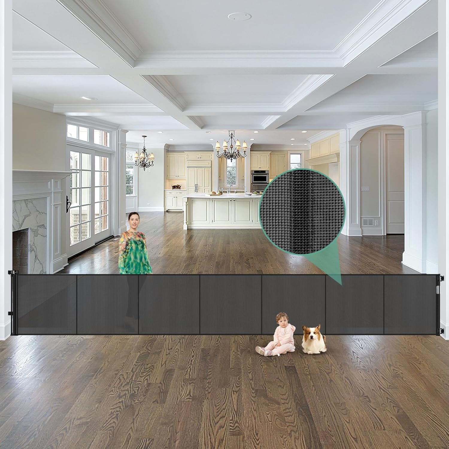 Güçlendirilmiş 37 inç Yüksekli - Baby Gate Extra Wide incelemesi ve fiyatı