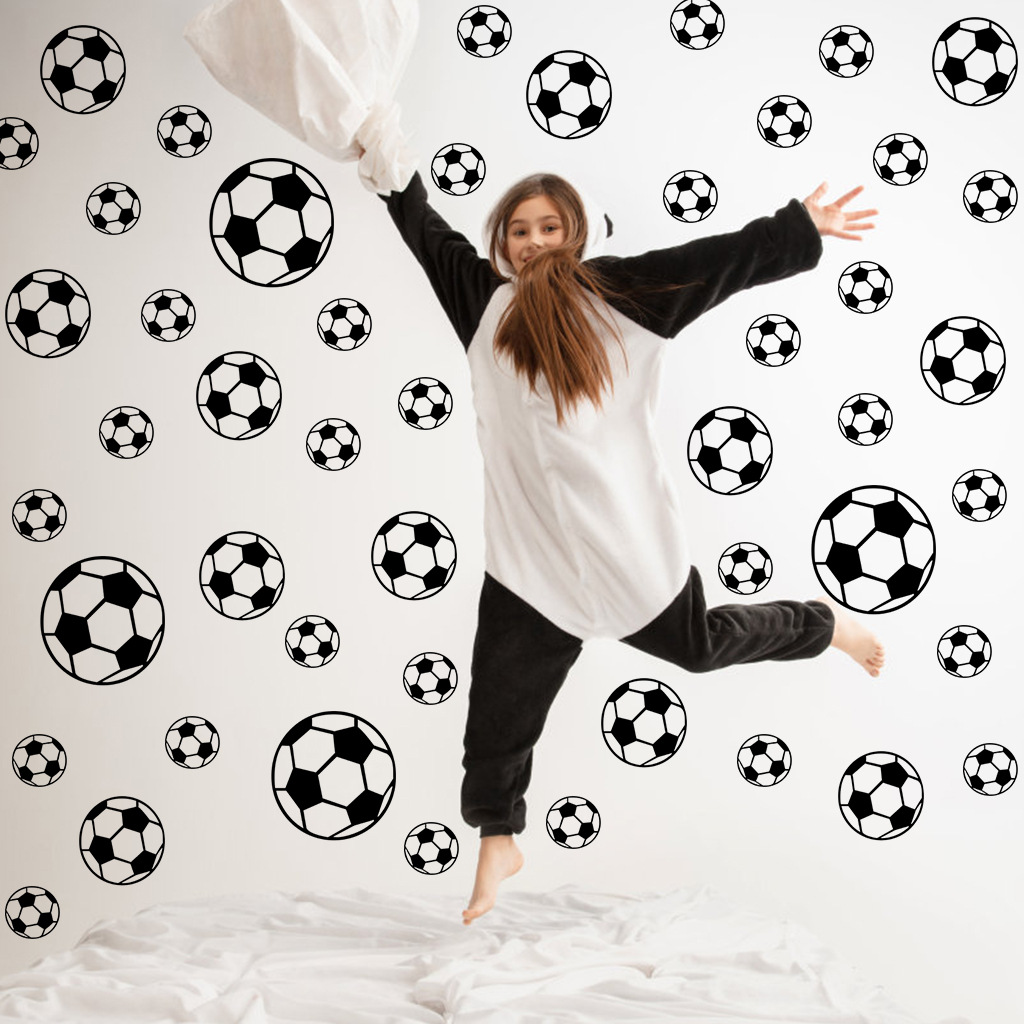 43 adet futbol duvar çıkartmal - Baby Nursery Wallpaper incelemesi ve fiyatı