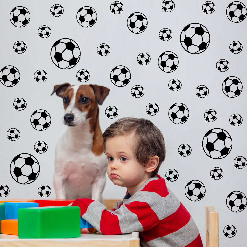 43 adet futbol duvar çıkartmal - Baby Nursery Wallpaper incelemesi ve fiyatı
