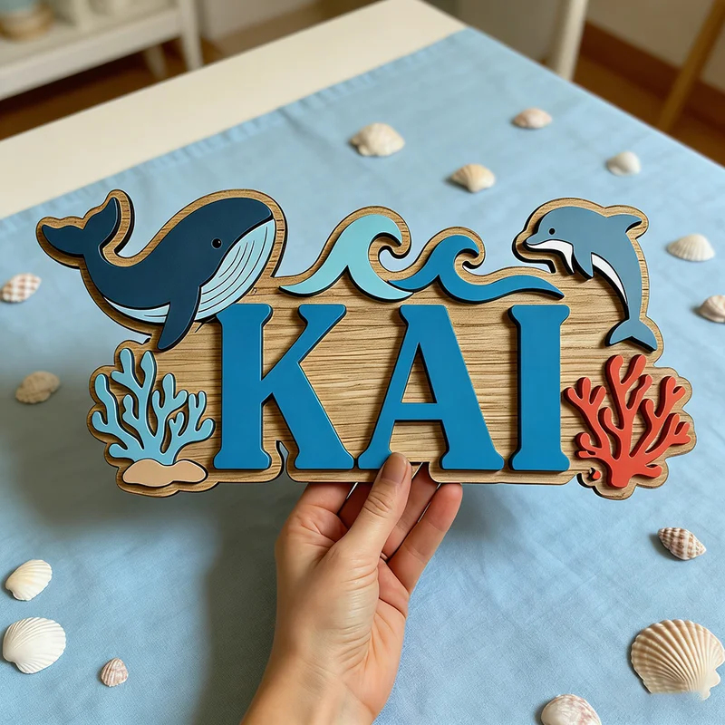 Okyanus Balinası Yunus Temalı  - Baby Nursery Ocean Theme incelemesi ve fiyatı