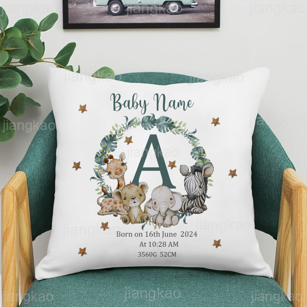 Adı ile kişiselleştirilmiş Saf - Baby Nursery Cushion incelemesi ve fiyatı
