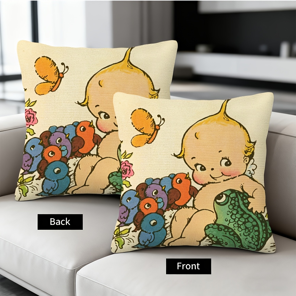 Sevimli Bebek Kurbağa Kreş Dek - Baby Nursery Cushion incelemesi ve fiyatı