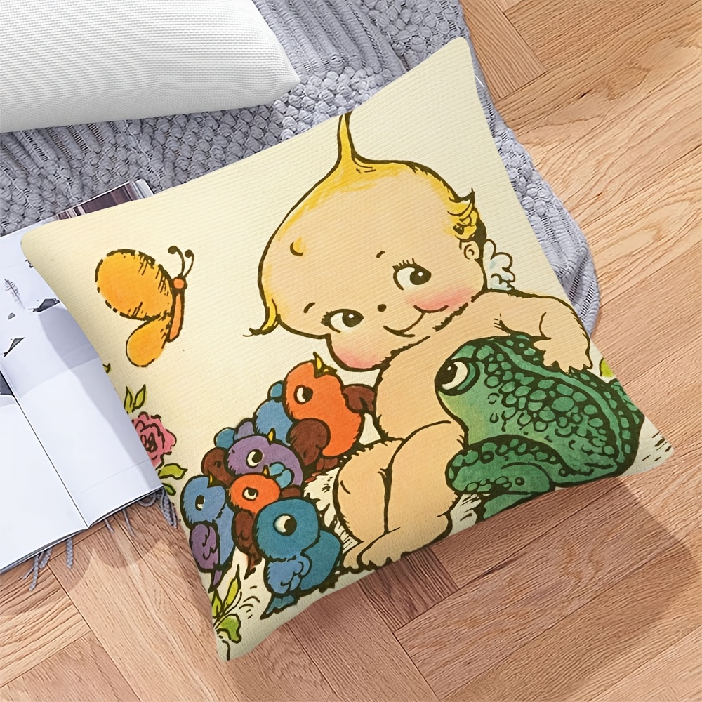 Sevimli Bebek Kurbağa Kreş Dek - Baby Nursery Cushion incelemesi ve fiyatı
