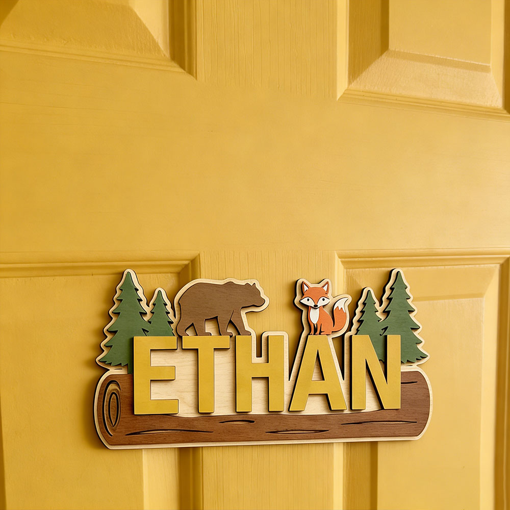 Orman Hayvanı Kişiselleştirilm - Baby Nursery incelemesi ve fiyatı
