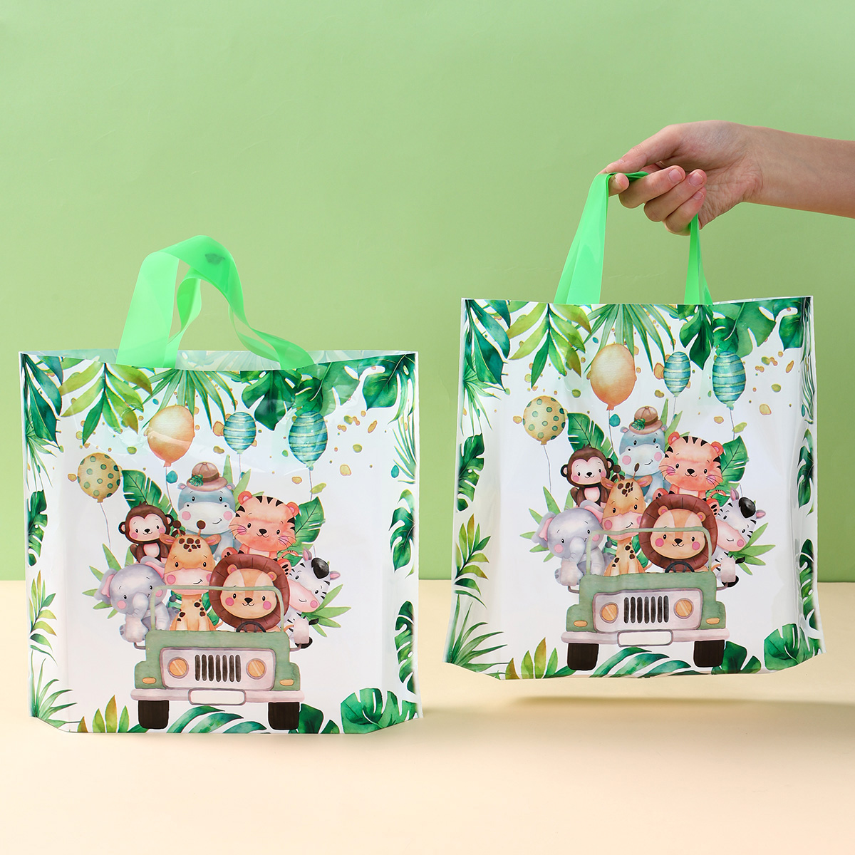 25/50 adet Safari hediye kesel - Baby Nursery Jungle Theme incelemesi ve fiyatı