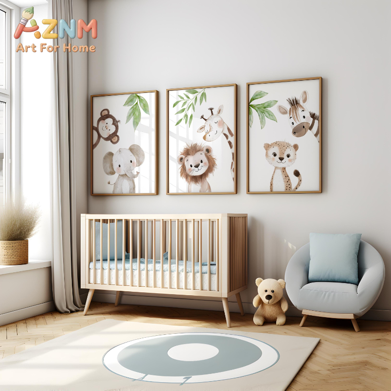 1 Adet/3 Adet Safari Hayvanlar - Baby Nursery Jungle Theme incelemesi ve fiyatı