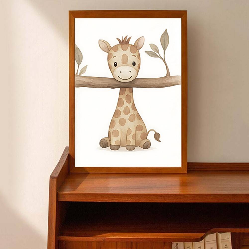 Nötr Boho Safari Bebek Hayvan  - Baby Nursery Wallpaper Neutral incelemesi ve fiyatı