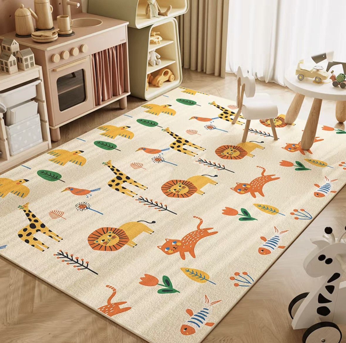 VIKAMA Nötr Karikatür Aslan Be - Baby Nursery Mat incelemesi ve fiyatı