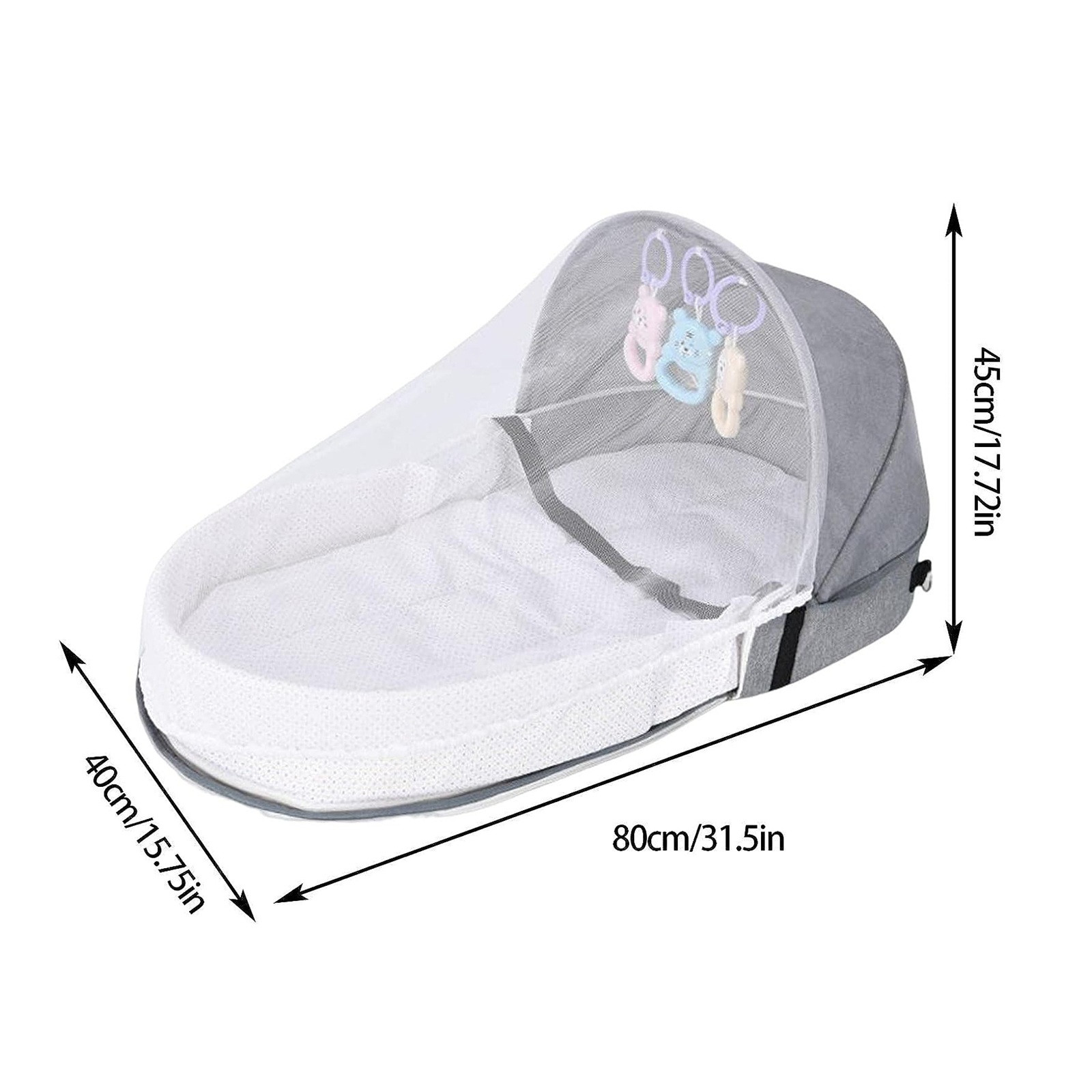Net ve tente ile bebek yatağı  - Baby Nursery Hamper incelemesi ve fiyatı