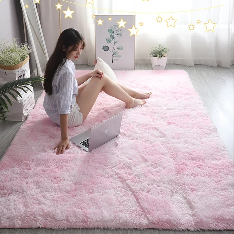 Pink Kids Carpet For Girls Bed - Baby Nursery Mat incelemesi ve fiyatı