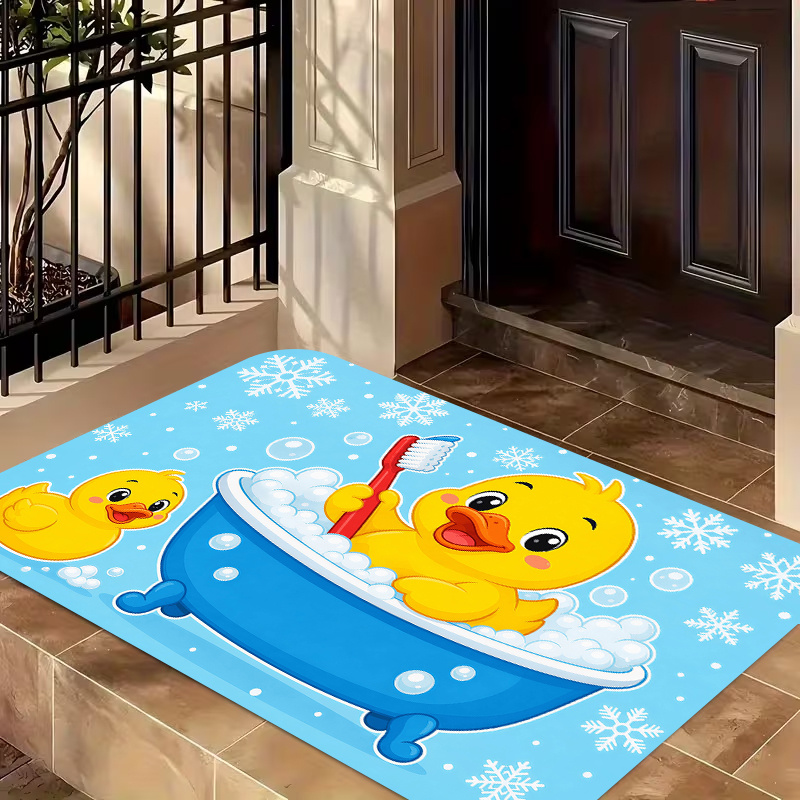 Sevimli Sarı Ördek Banyo Flane - Baby Nursery Mat incelemesi ve fiyatı
