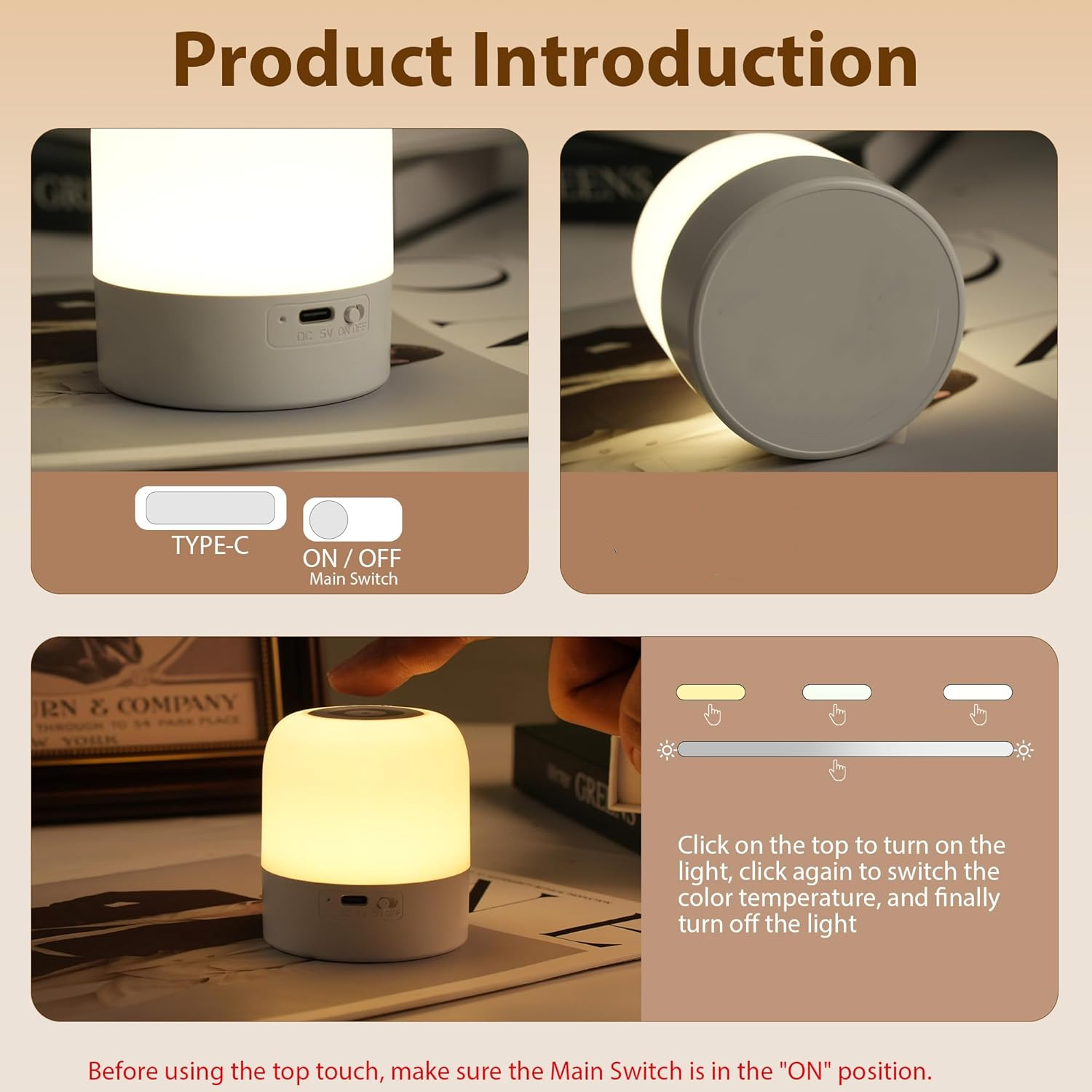 1 adetTaşınabilir Bebek Gece L - Baby Nursery Table Lamp incelemesi ve fiyatı