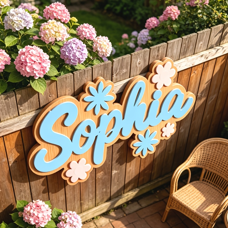 Kişiye Özel Çiçek Temalı İsiml - Baby Nursery incelemesi ve fiyatı