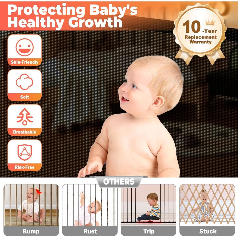 160 inç Geri Çekilebilir Bebek - Baby Gate Extra Wide incelemesi ve fiyatı