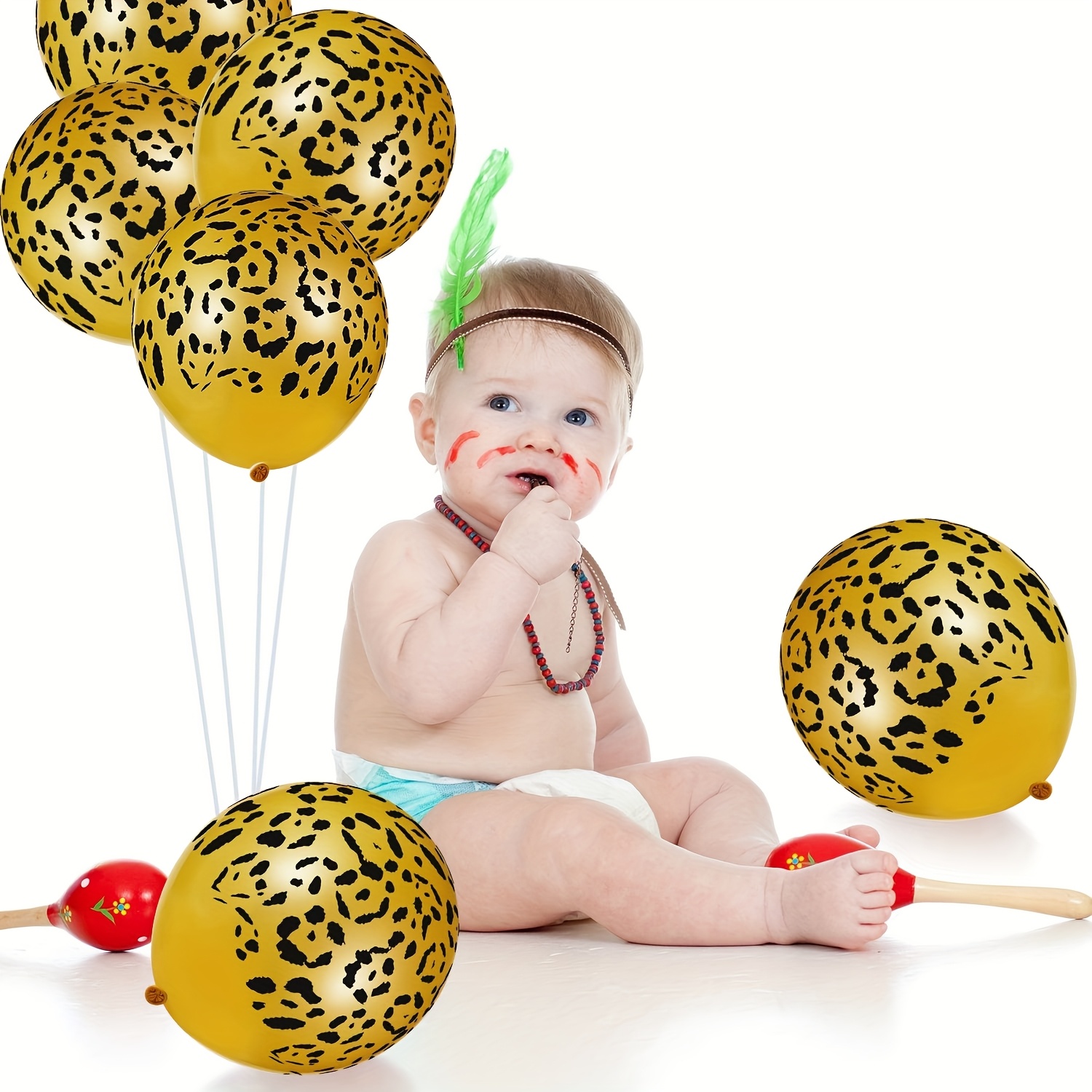 Leopar Balonlar Çita Hayvan De - Baby Nursery Jungle Theme incelemesi ve fiyatı