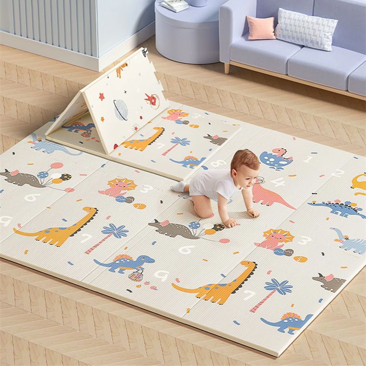 Katlanabilir Toksik Olmayan Ço - Baby Nursery Mat incelemesi ve fiyatı