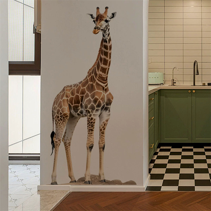 Büyük Safari Hayvanları Zürafa - Baby Nursery Wallpaper incelemesi ve fiyatı