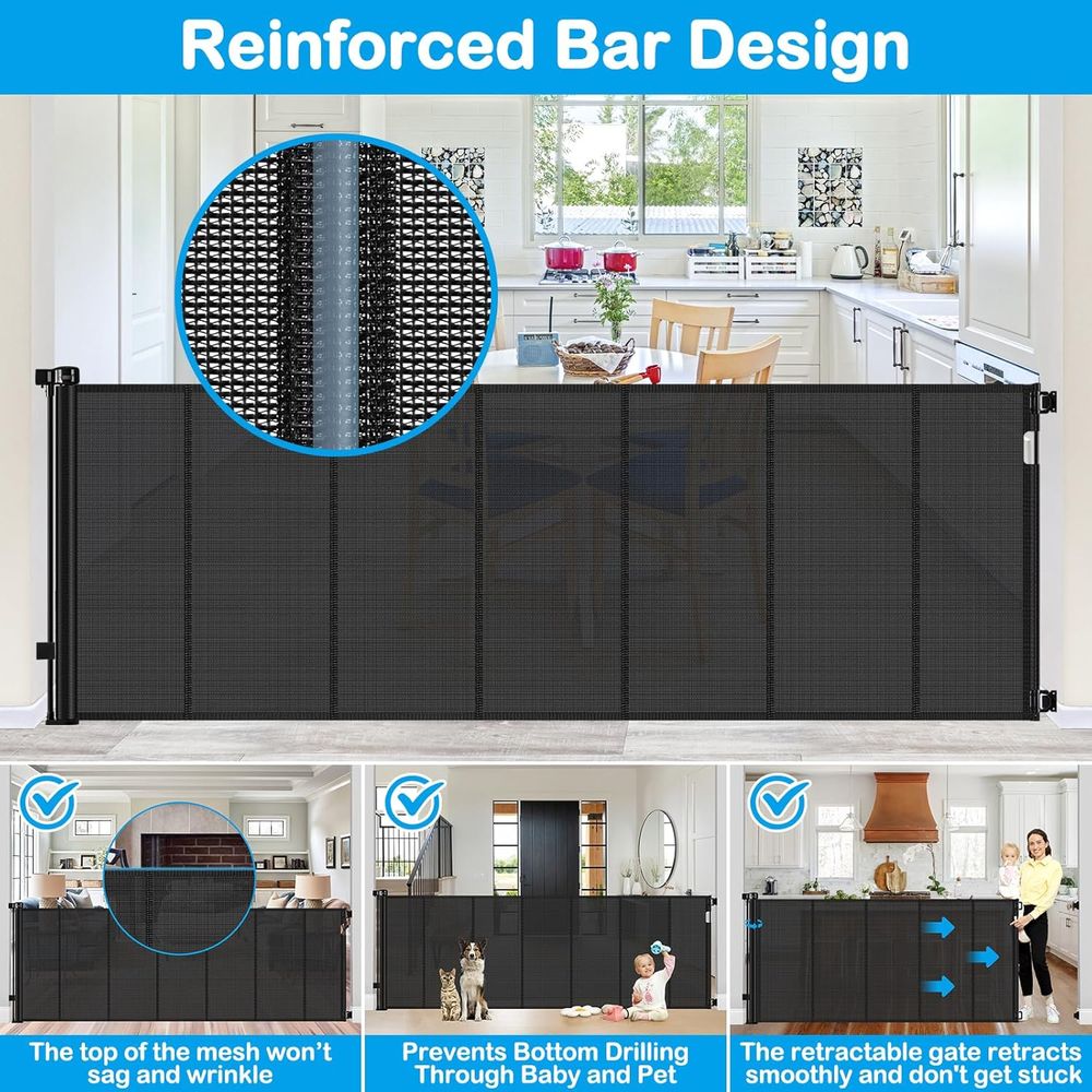 Güçlendirilmiş 42 inç Yüksekli - Baby Gate Extra Wide incelemesi ve fiyatı